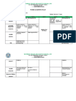 Mother Chiara Biagiotti School, Inc: Work Learning Plan