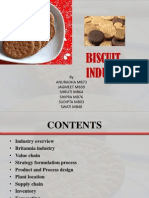 Biscuit Industry: by Anuradha Mb73 Jagmeet Mb39 Shruti Mb64 Shipra Mb76 Sudipta Mb03 Swati Mb48