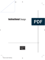 Instructional Design: Pearson Custom Publishing