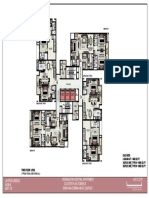 Cluster Plan Tower-A 3-BHK+W+3T/3BHK+W+3T - DUPLEX Jaypee Greens Noida MAY-10 Kensington Central Apartment