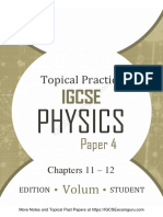 IGCSE Topical Past Papers Physics