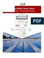 India Utility Scale Solar Market Outlook 2022