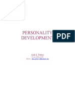 Personality Devt 001 - PERSONALITY Development MS 2