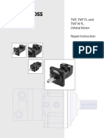 TMT, TMT FL and TMTWFL Orbital Motor Repair Instruction