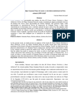 O Manuscrito de Felipe Guamán Poma de Ayala e o Território Intelectual Do Peru Colonial (1598-1616) Resumo