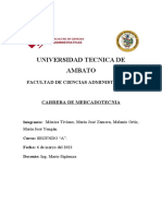 Universidad Tecnica de Ambato: Facultad de Ciencias Administrativas