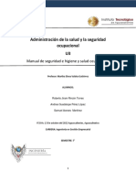 Administración de La Salud y La Seguridad Ocupacional