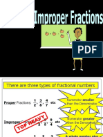 Fraction Mixed Improper