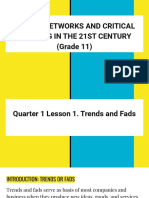 Part 1 - 2TRENDS NETWORKS AND CRITICAL THINKING IN THE 21ST CENTURY (Grade 11)