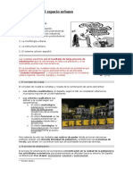 TEMA 10: El Espacio Urbano: Urbanización Que Ha Concentrado en Ellas A La Población y A Las