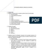 Estructura Informe de Pasantías