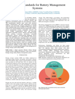 Codes and Standards For Battery Management Systems