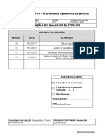 POS 007 - Instalação de Quadros Elétricos