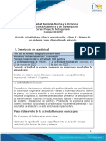 Guía de Actividades y Rúbrica de Evaluación - Unidad 2 - Fase 3 - Diseño de Un Sistema Como Alternativa de Solución