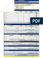 Analisis de Precios Unitarios: Proyecto Actividad Cantidad Unidad Moneda