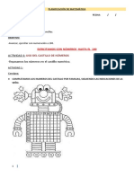 Planificación de Matemática 100