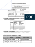 Exercc3adcios de Revisc3a3o Pronome e Conjunc3a7c3a3o