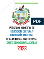 Plan de Trabajo EDUCCA 2023