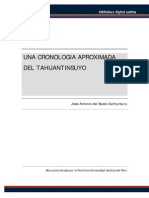 Una Cronologia A Del Tahuantins - Juan Antonio Del Busto Duthurburu