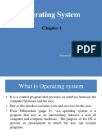 Operating System: Presented By:-Dr. Sanjeev Sharma