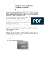 Informe # 3 Calibración de Frascos Volumétricos