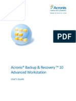 Acronis Backup & Recovery 10 User Guide