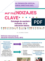 Estrategia de Equidad e Inclusion para La Educacion Basica