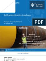 Soil Structure Interaction Course - Part 1