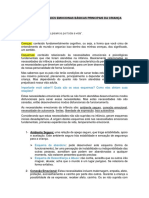 As 6 Necessidades Emocionas Bã-Sicas Principais Da Crianã-A