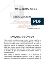 NOTACION CIENTIFICAoperaciones