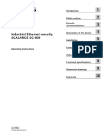 Simatic Net Industrial Ethernet Security Scalance Sc-600