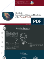 Composition, Origin, and Evolution of The: Physical World