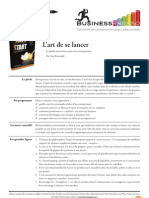 Businesspresso N°1 - L'art de Se Lancer