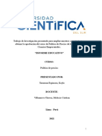 Informe - Politica de Precios