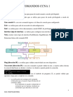 Comandos Ccna 1