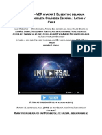 Cuevana3 Ver Avatar 2 El Sentido Del Agua Pelicula Completa Online en Espanol Latino HD