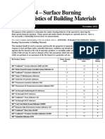 ASTM E84 Technical Bulletin