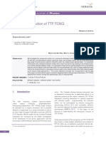 Energy-Loss Functino of TTF-TCNQ