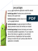Android Java Packages 