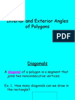 Interior and Exterior Angles of Polygons