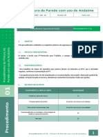 NR18 - Procedimento - Pintura de Parede Com Uso de Andaime - 2022