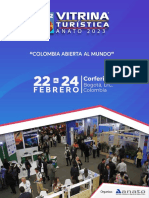 Folleto Promocional VITRINA TURÍSTICA 2023 PDF