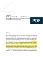 MOSCHETA, M. A Pós-Modernidade e o Contexto para A Emergência Do Discurso Construcionista Social