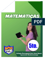 1 Libro de Matemática 5to