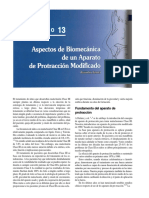 CAPÍTULO 13 - Aspectos de Biomecánica de Un Aparato de Protr