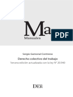 INDICE Derecho Colectivo Deltrabajo PDF