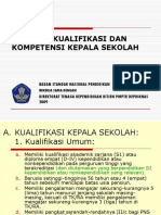 Standar Kepala Sekolah