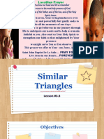 Similar Triangles