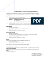 3.regras de Apresentação Gráfica Da Dissertação - Trabalho de Projeto - Relatório de Estágio