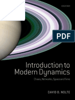 Introduction To Modern Dynamics - Chaos, Networks, Space and Time